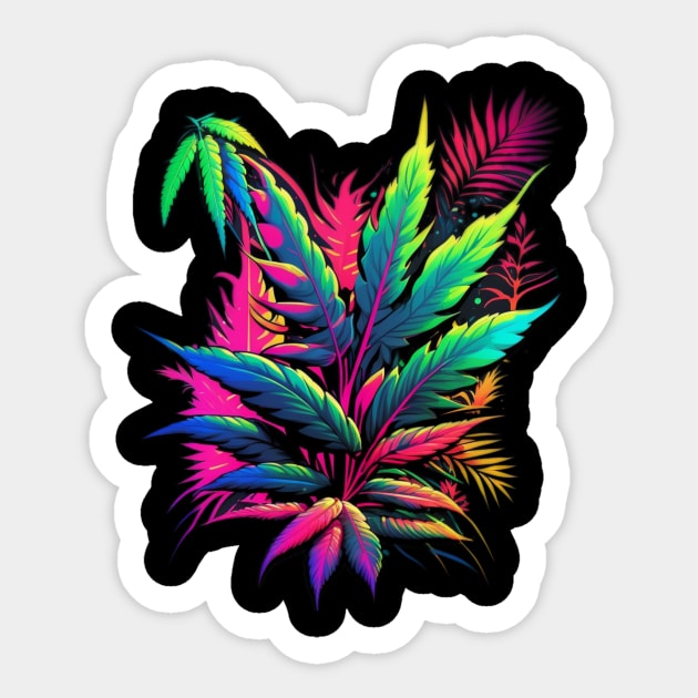 cannabis Sticker by Discover Madness